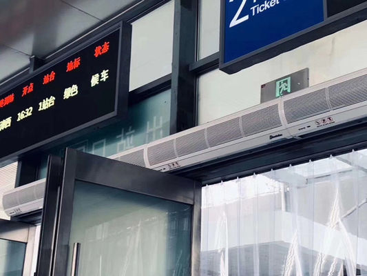 SS304 Cross Flow Air Curtain 900mm 1600m3/h for Commercial Doors