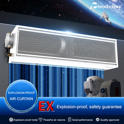 Explosion-proof Industrial Air Curtain with 380/400 VAC Power 3000m³/h Airflow and Ex dIIC T4Gb Certification