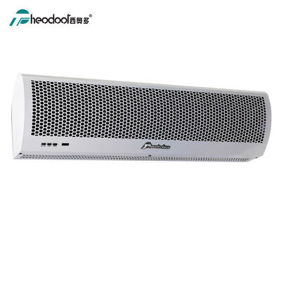 Mini Cross Flow Overhead Air Curtain Compact Over Door Heaters Size 600mm