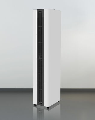 پرده هوا گرم در طبقه ایستاده برای درب شیشه ای نصب عمودی پرده هوا گرم