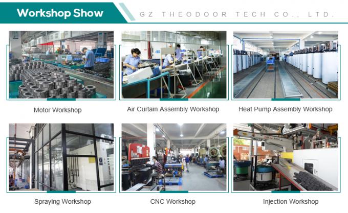 سری 2025 S3 پوشش سفارشی پرده هوا برای درب در تجارت با کنترل از راه دور 3