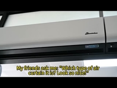 سری 2025 S3 پوشش سفارشی پرده هوا برای درب در تجارت با کنترل از راه دور